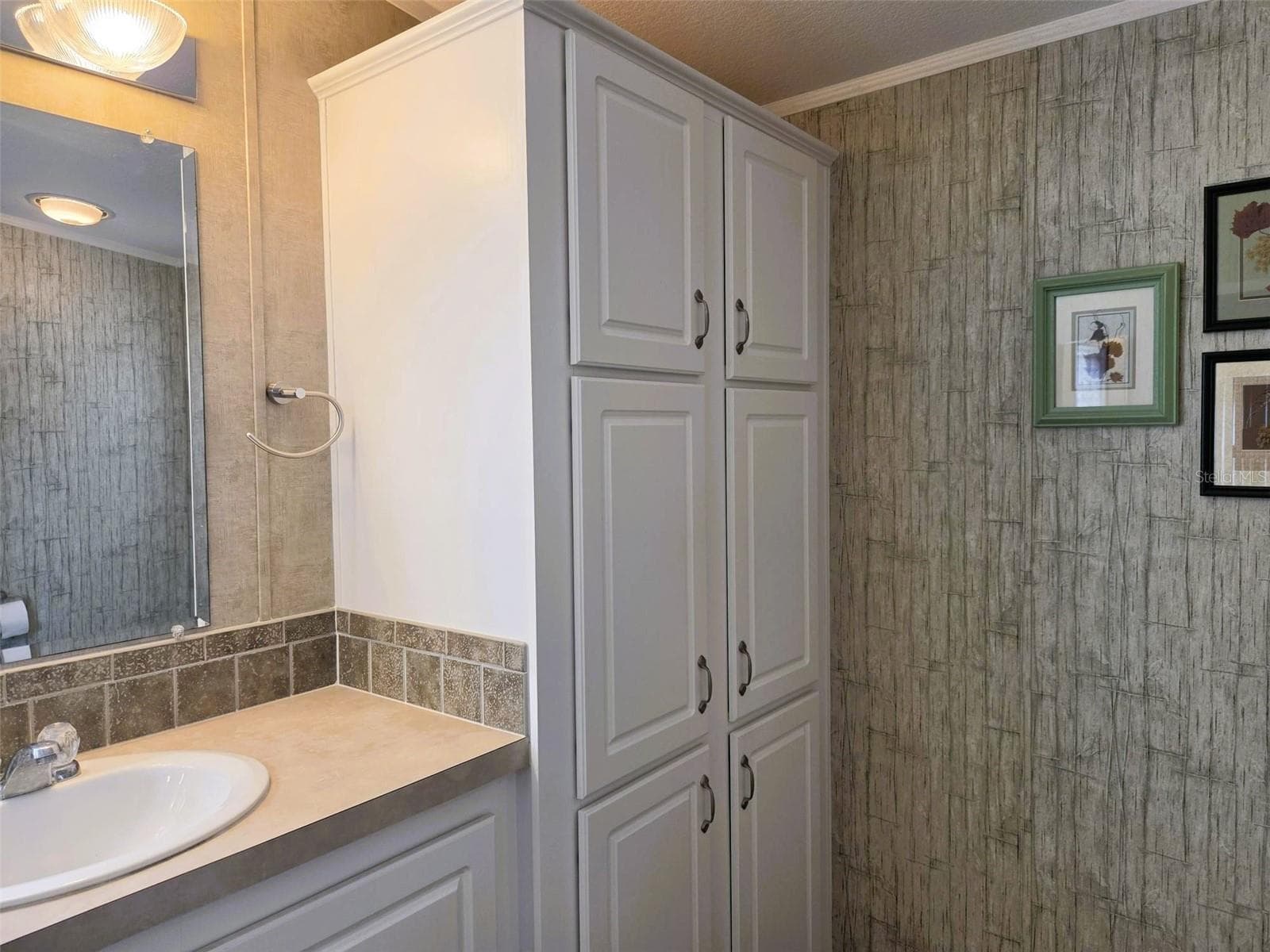 Storage in Primary Bath - 3324 OVERCUP OAK TER, SARASOTA