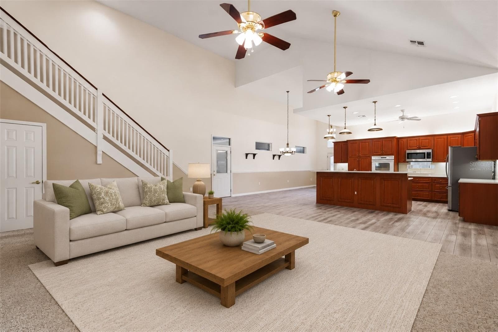 Virtually Staged Furniture - 1075 MOTORCOACH DR, POLK CITY