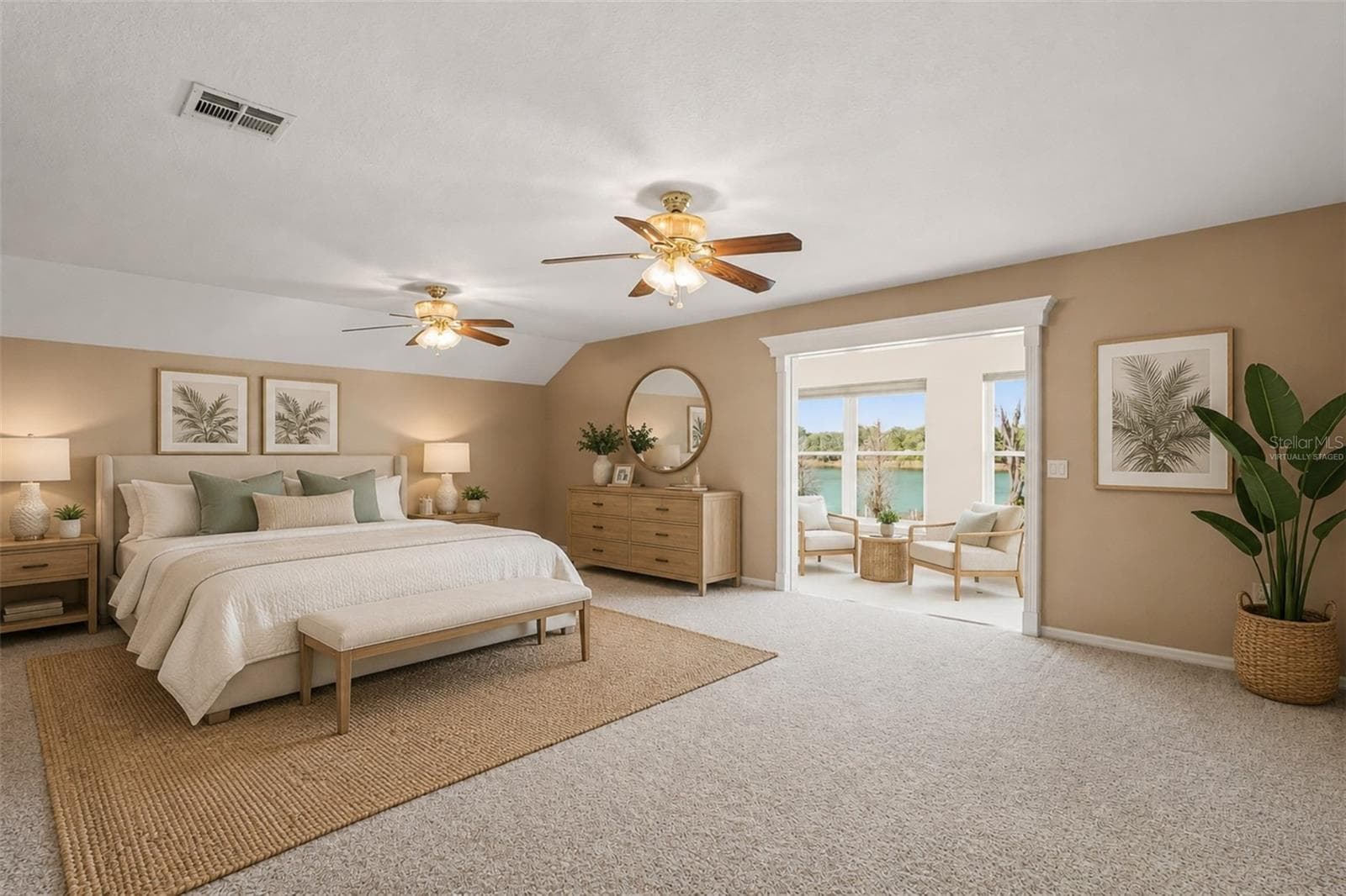 Virtually Staged Furniture - 1075 MOTORCOACH DR, POLK CITY