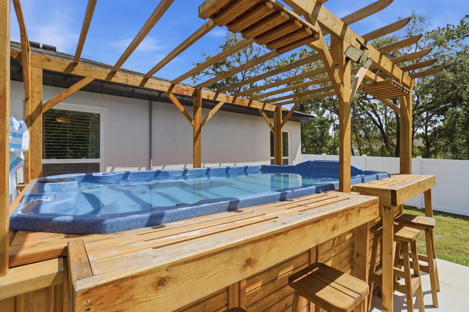 Swim spa - 12200 PINE FINCH AVE, WEEKI WACHEE