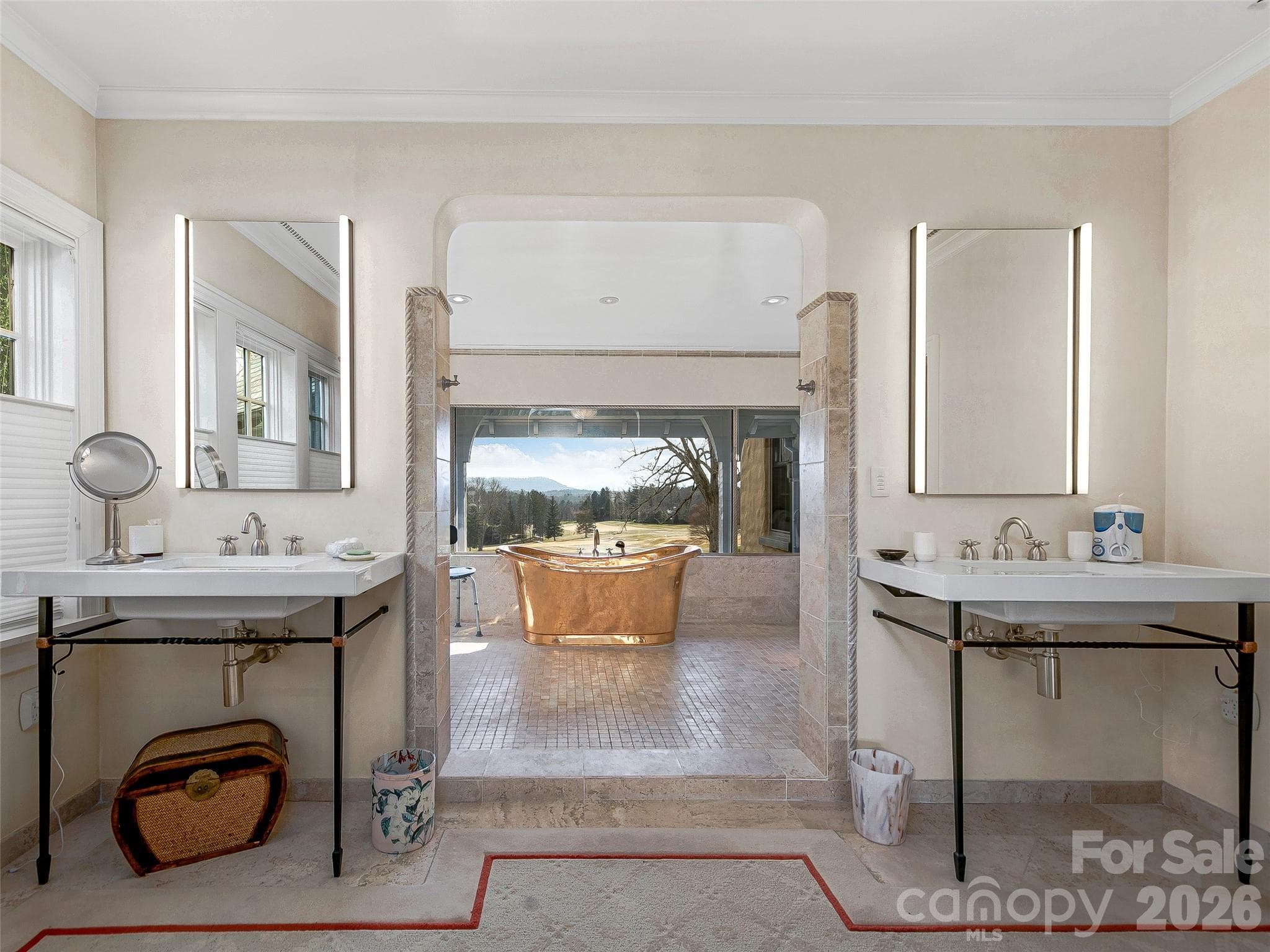 Primary Bath - Biltmore Forest