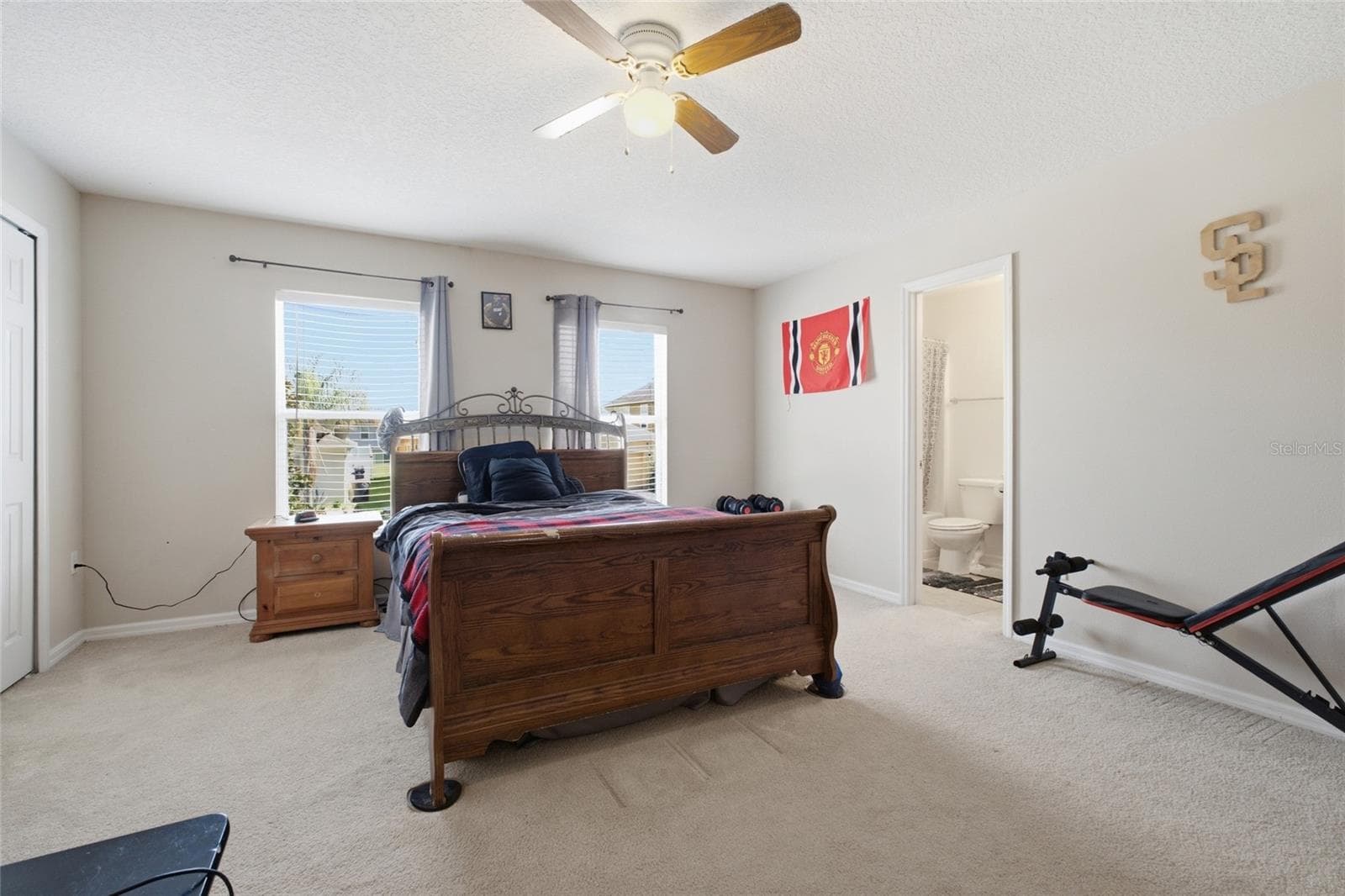 3rd bedroom with ensuite - 516 CADIZ DR, GROVELAND