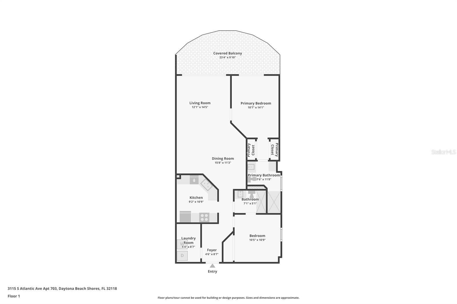 Condominium at 3115 S ATLANTIC AVE #G030, DAYTONA BEACH, photo 31 of 31