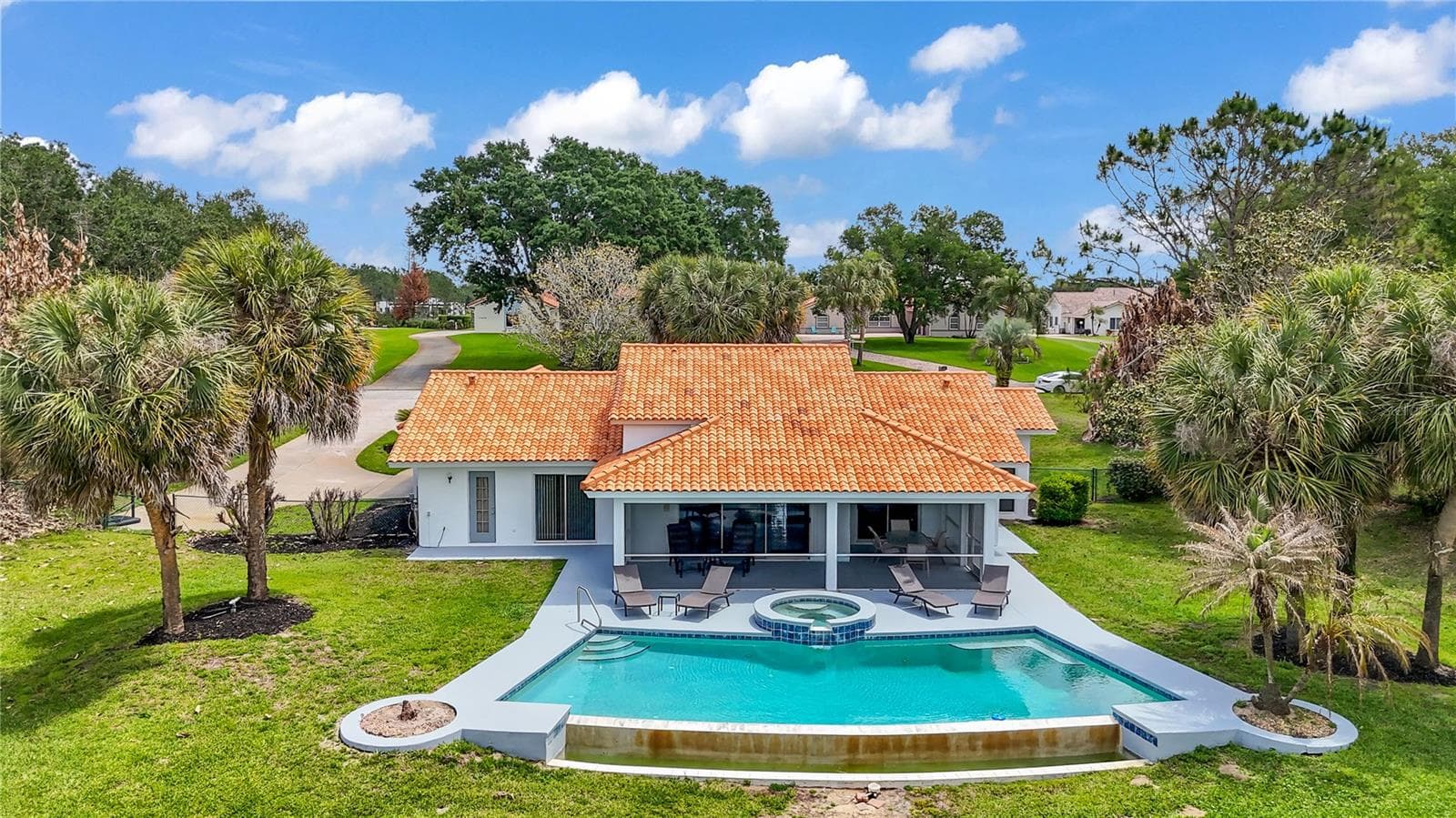 rear - 12853 BELLERIVE DR, CLERMONT