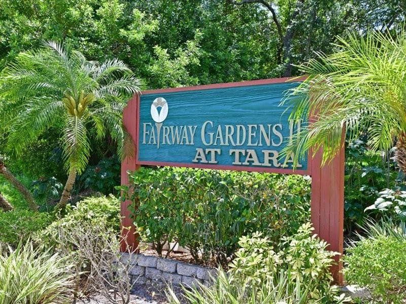 Fairway Gardens II at Tara Entrance Sign - 6821 FAIRVIEW TER #6821, BRADENTON