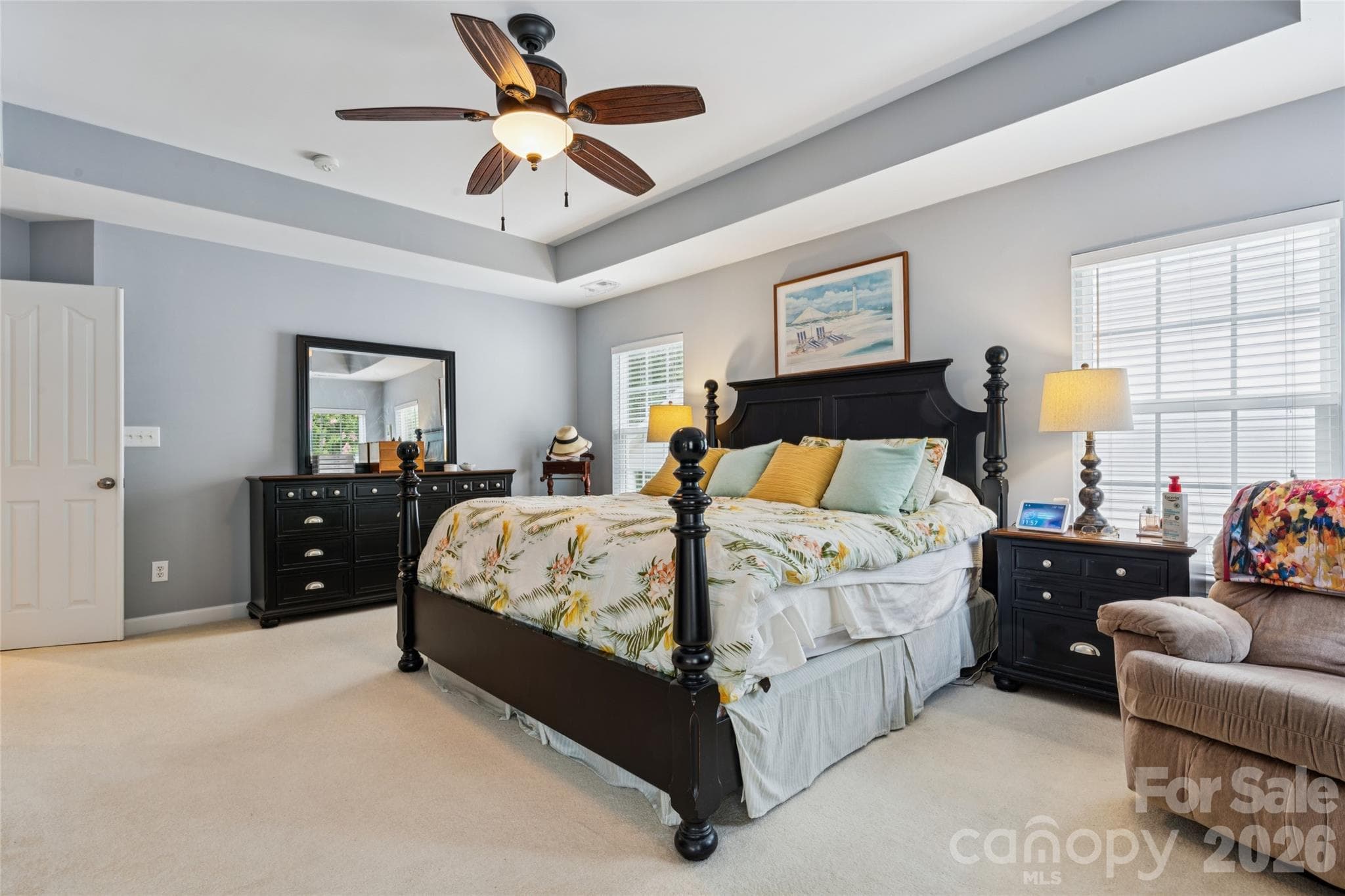 Primary Bedroom, upper level - 8108 Penman Springs Drive, Waxhaw