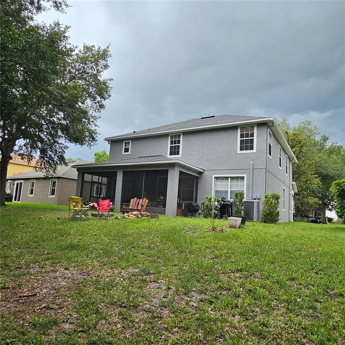 Large Back Yard - 7306 BRIDGEVIEW DR, WESLEY CHAPEL