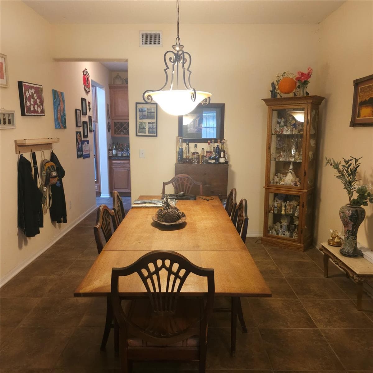 Formal dining room - 7306 BRIDGEVIEW DR, WESLEY CHAPEL