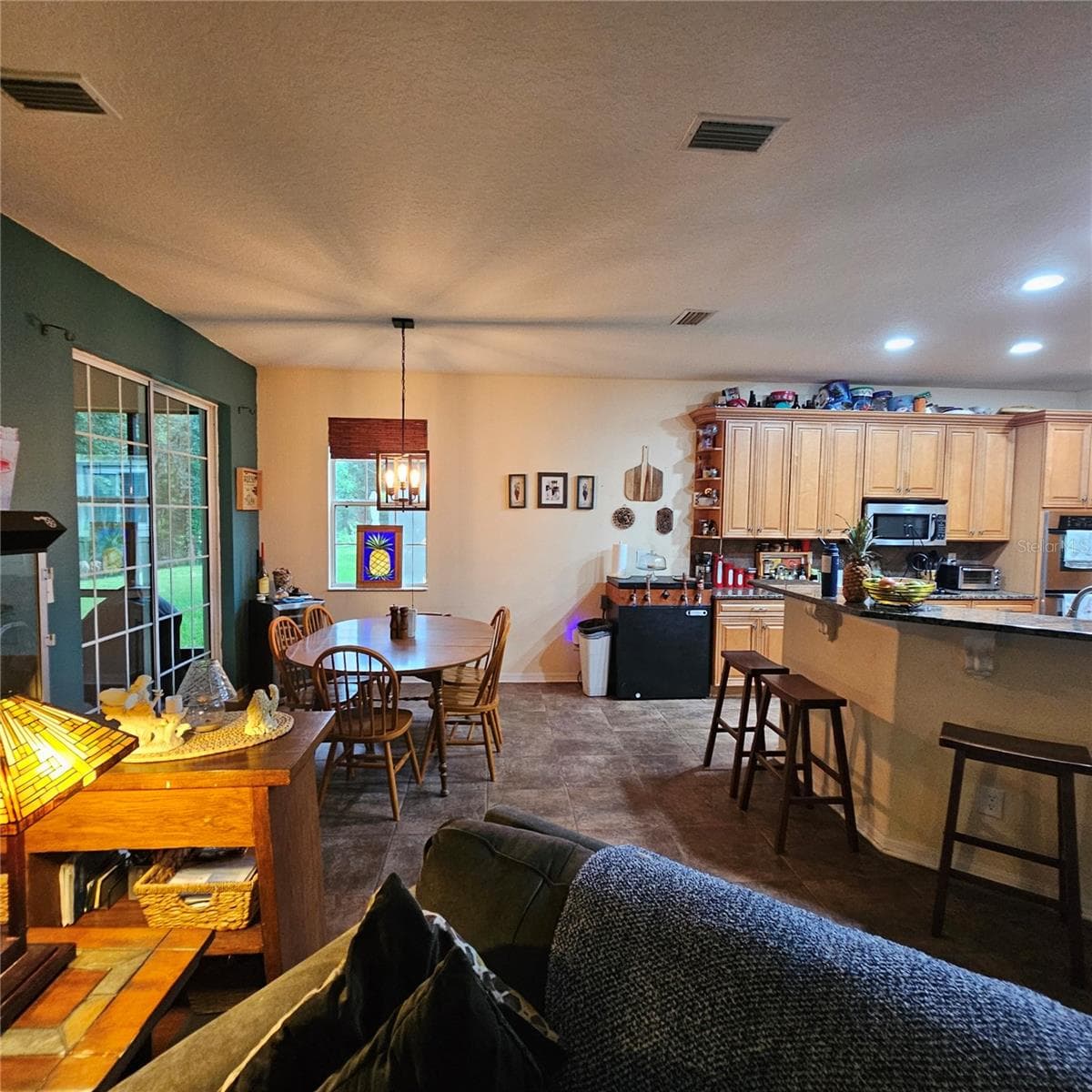 Family Dining area with open dining options - 7306 BRIDGEVIEW DR, WESLEY CHAPEL