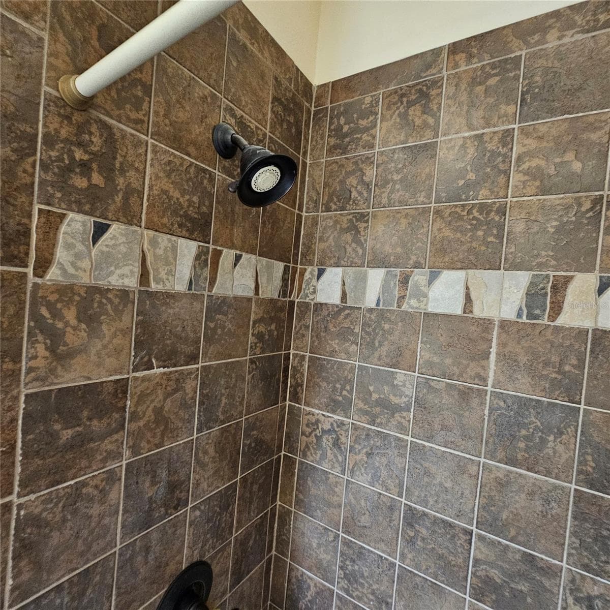 Tile shower - 7306 BRIDGEVIEW DR, WESLEY CHAPEL