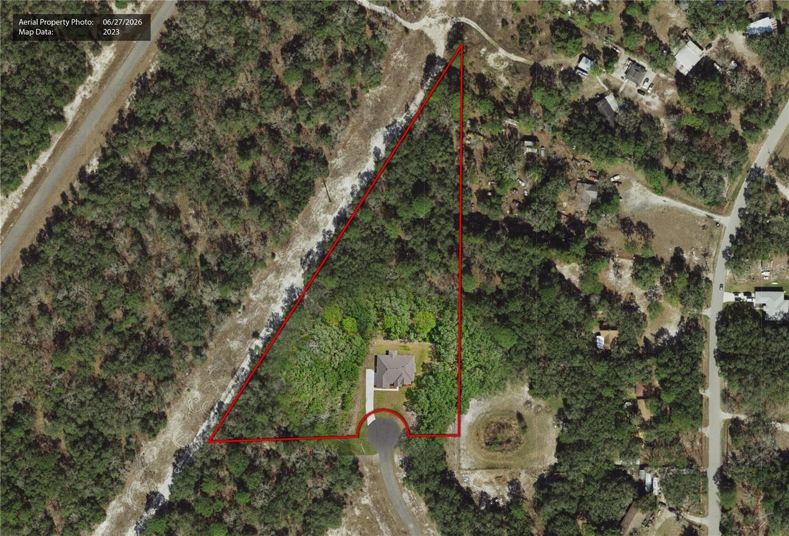Aerial View of Property - 17000 NOKOTA AVE, HUDSON