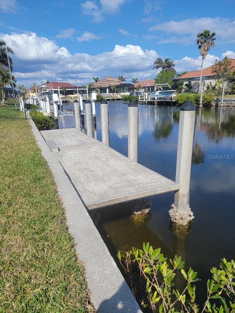 dock with water view - 5038 BAL HARBOR BLVD, PUNTA GORDA