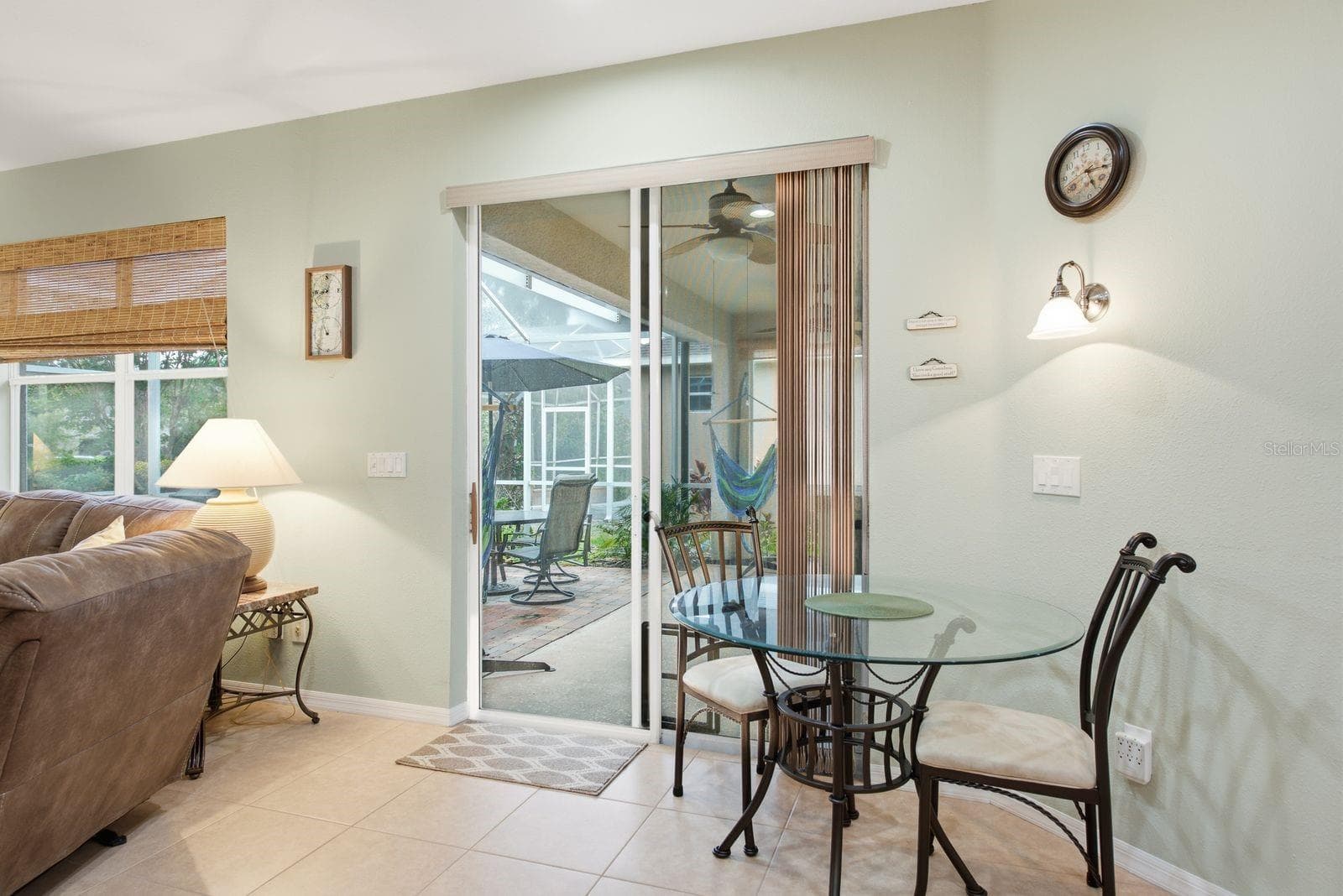 Kitchen dinette - 4882 W BREEZE CIR, PALM HARBOR