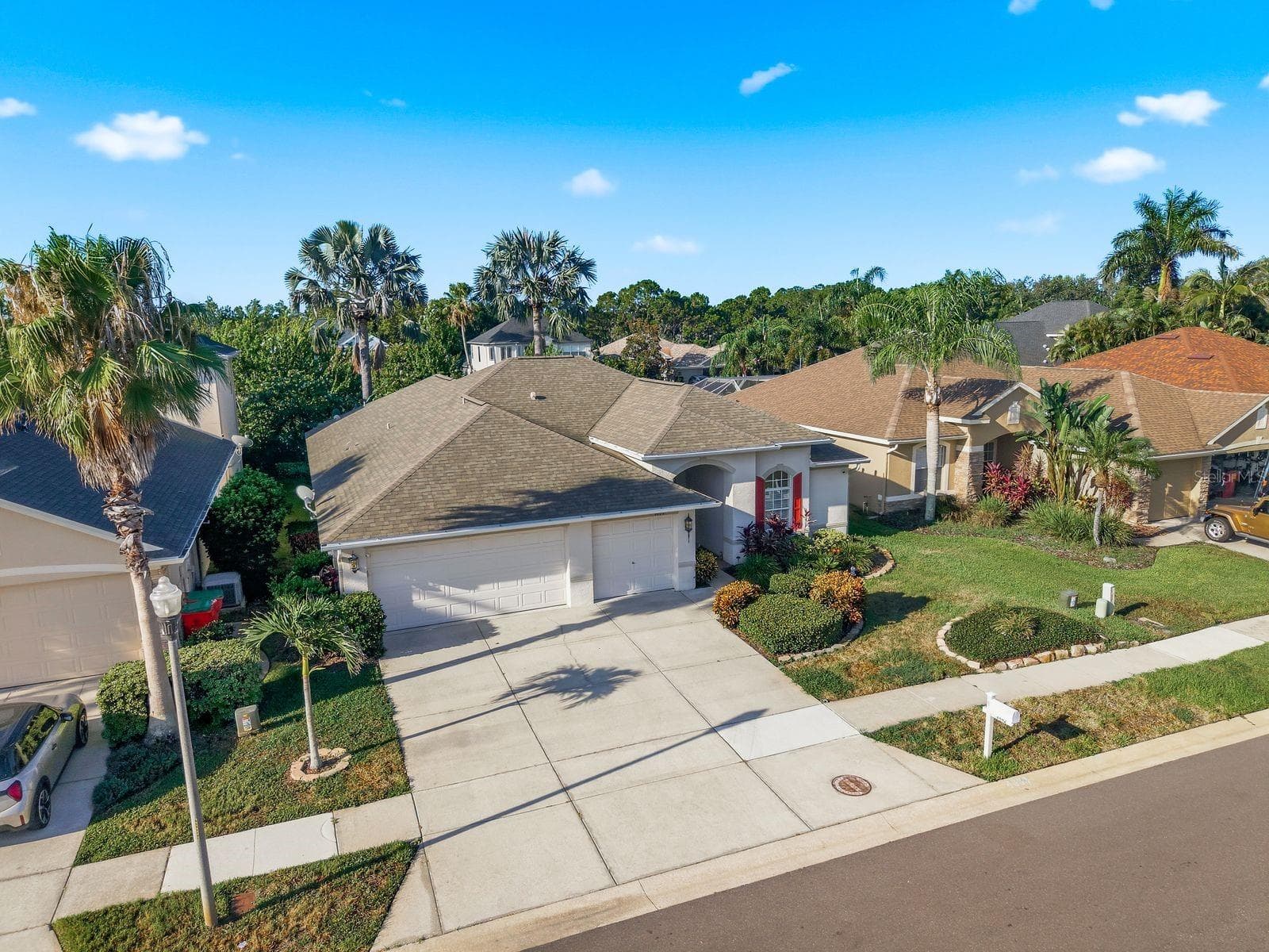 aerial - 4882 W BREEZE CIR, PALM HARBOR