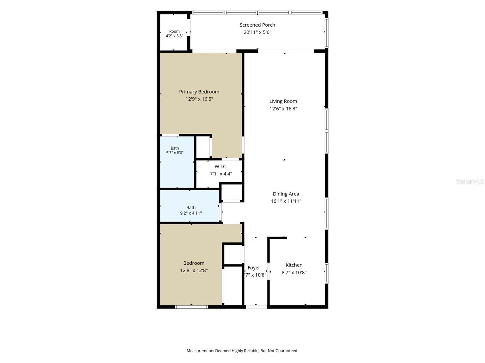 Floor Plan - 1309 HAMMOCK PINE BLVD #1309, CLEARWATER