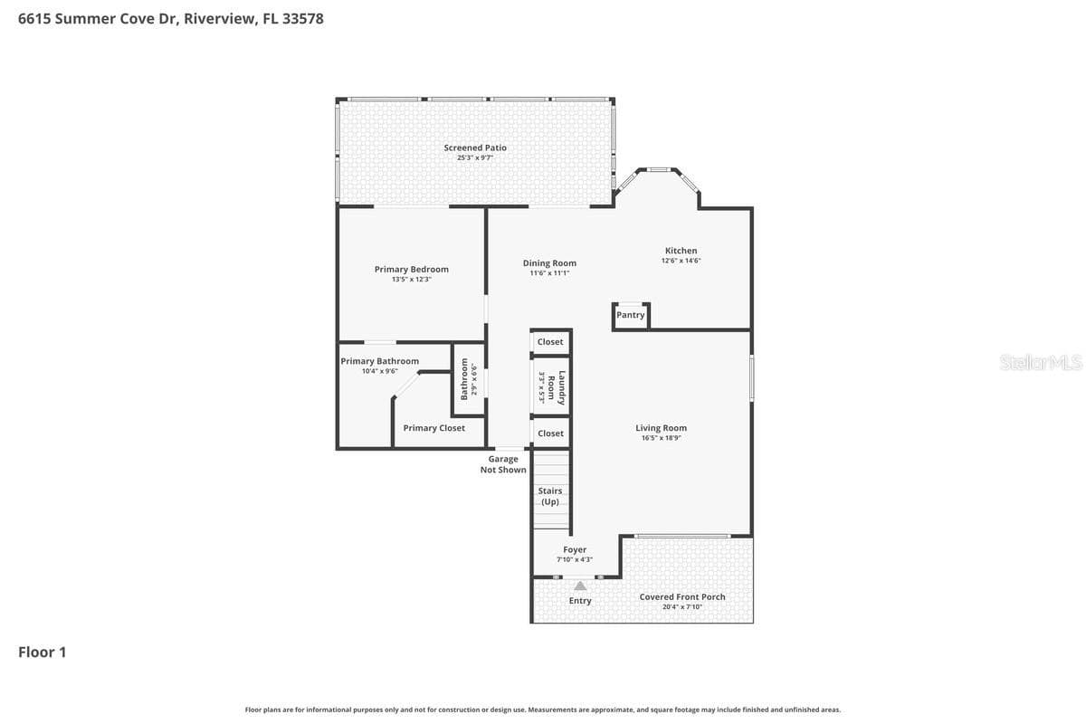 Single Family Residence at 6615 SUMMER COVE DR, RIVERVIEW, photo 48 of 49