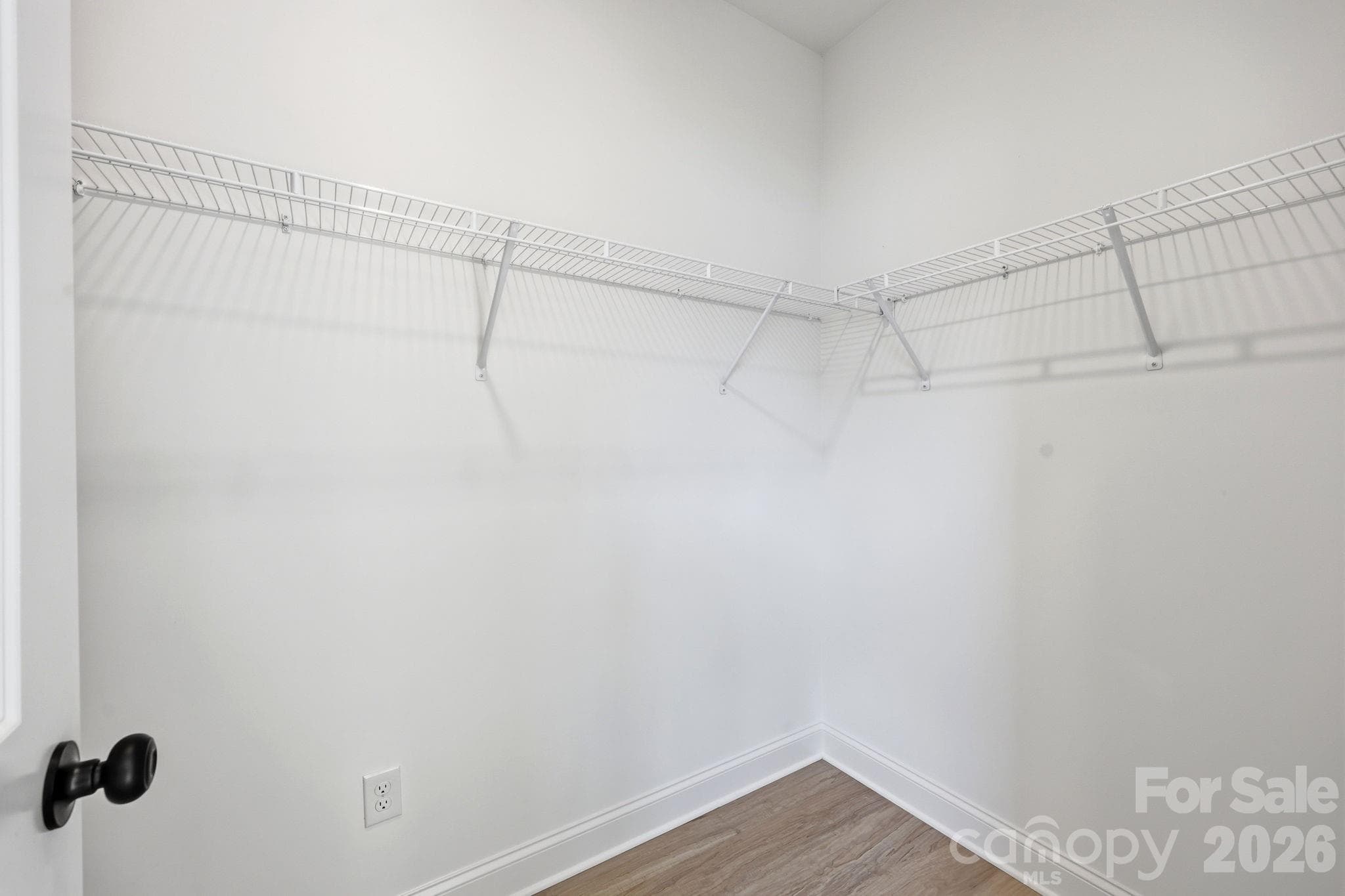 Primary walk-in closet - 1962 Redwood Drive, Oakboro