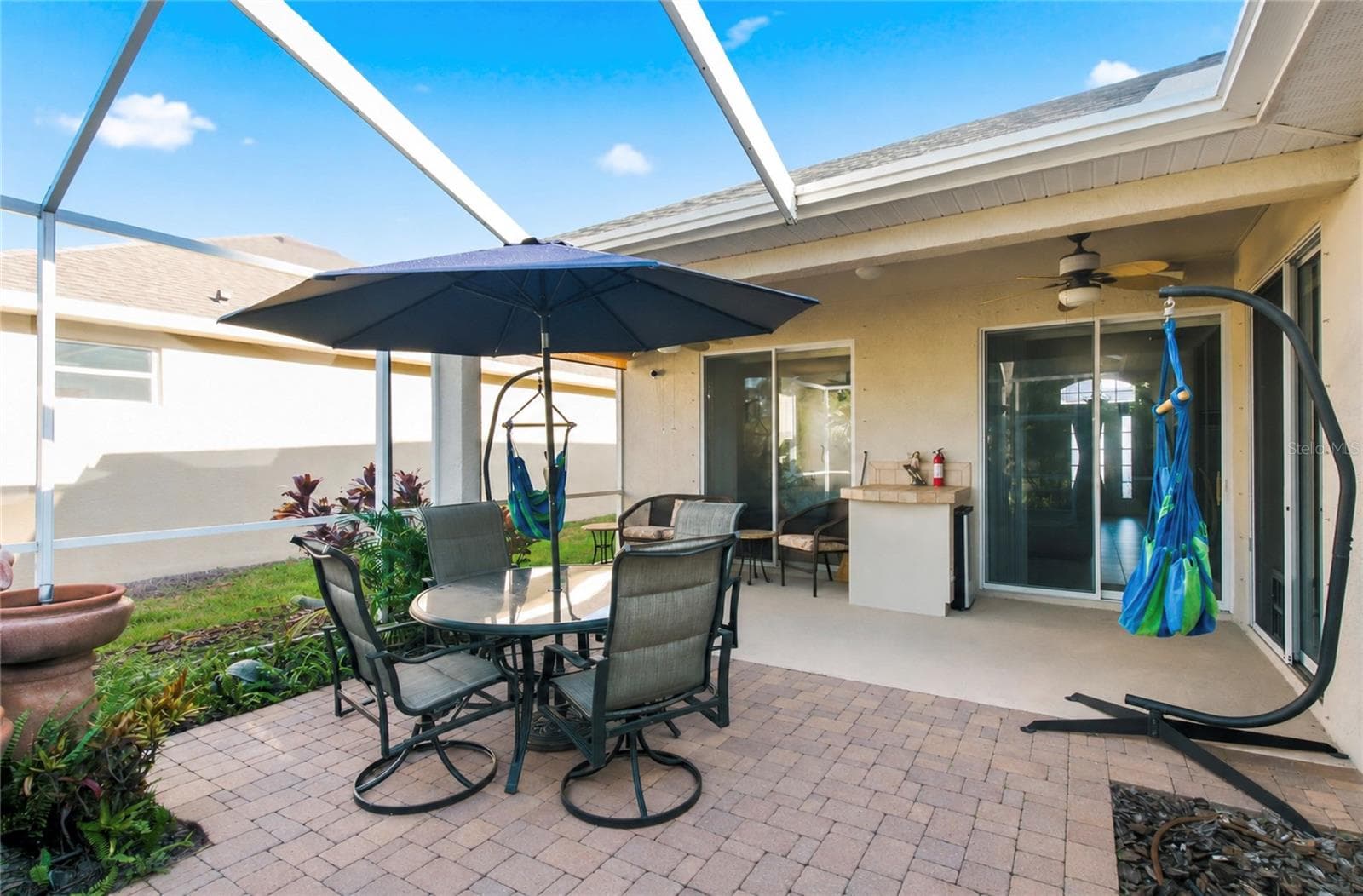 screened enclosure - re screened 2024 - 4882 W BREEZE CIR, PALM HARBOR