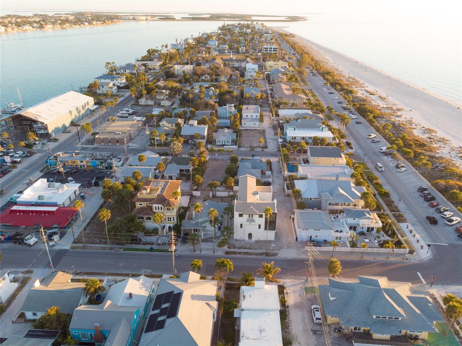 Aerial View Showing Property's Proximity to water. - 108 22ND AVE, ST PETE BEACH