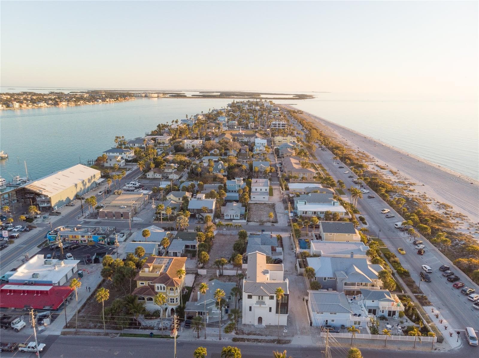 Aerial View Showing Property's Proximity to water. - 108 22ND AVE, ST PETE BEACH