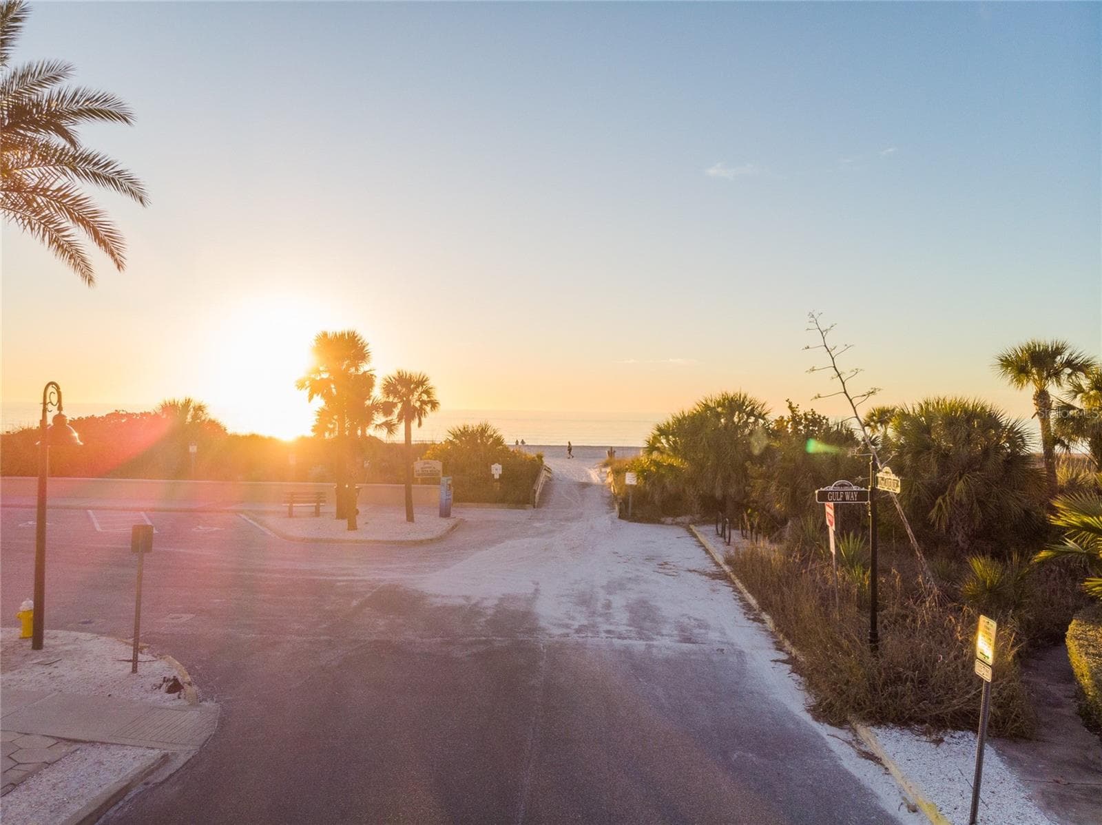 Sunset View From Beach Access. - 108 22ND AVE, ST PETE BEACH