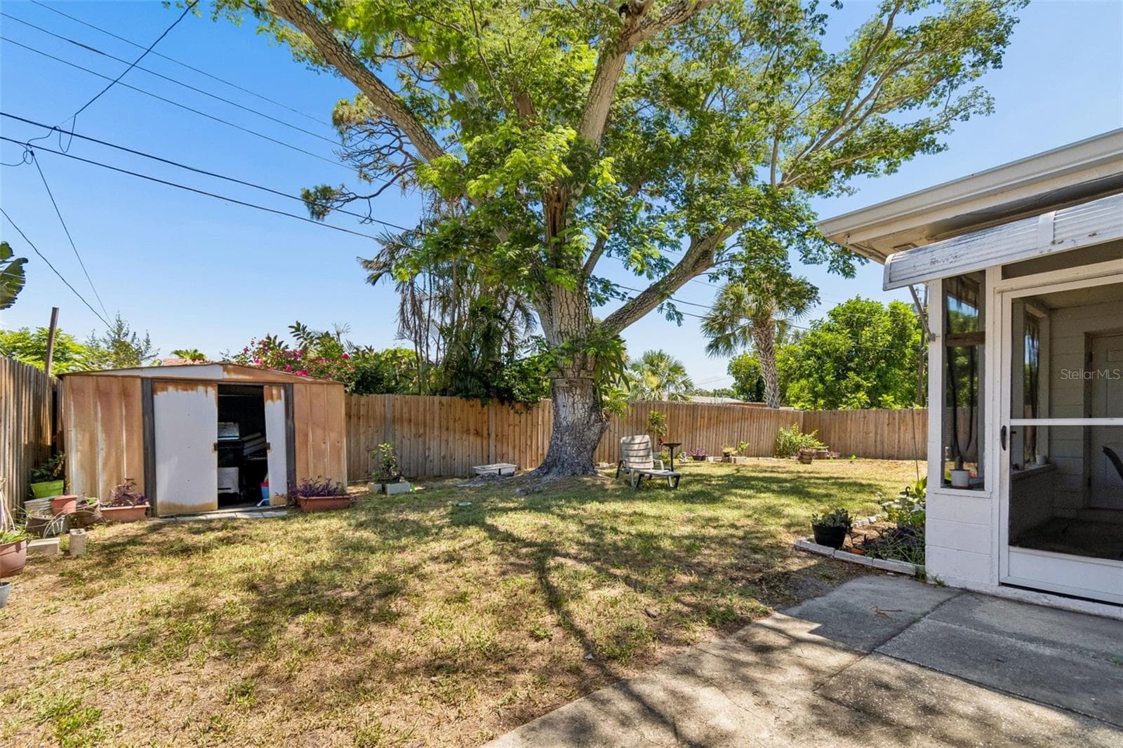 Backyard - 2085 68TH AVE S, ST PETERSBURG
