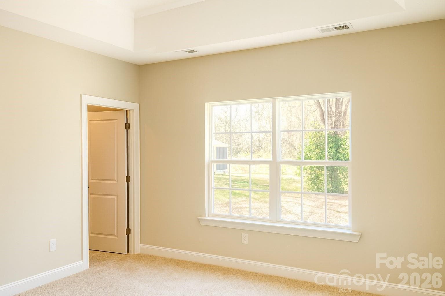 Primary BR with Trey Ceiling - Concord