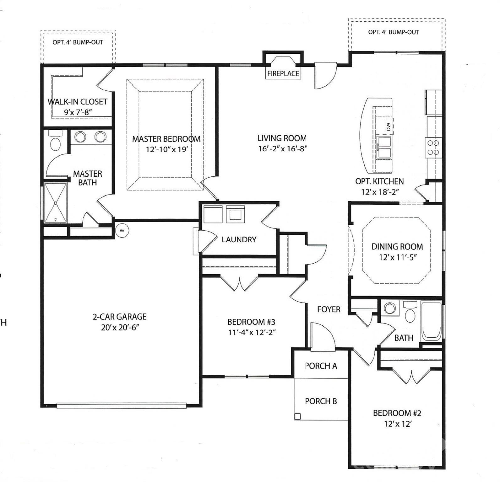 The Valle Crucis Floor Plan - Concord
