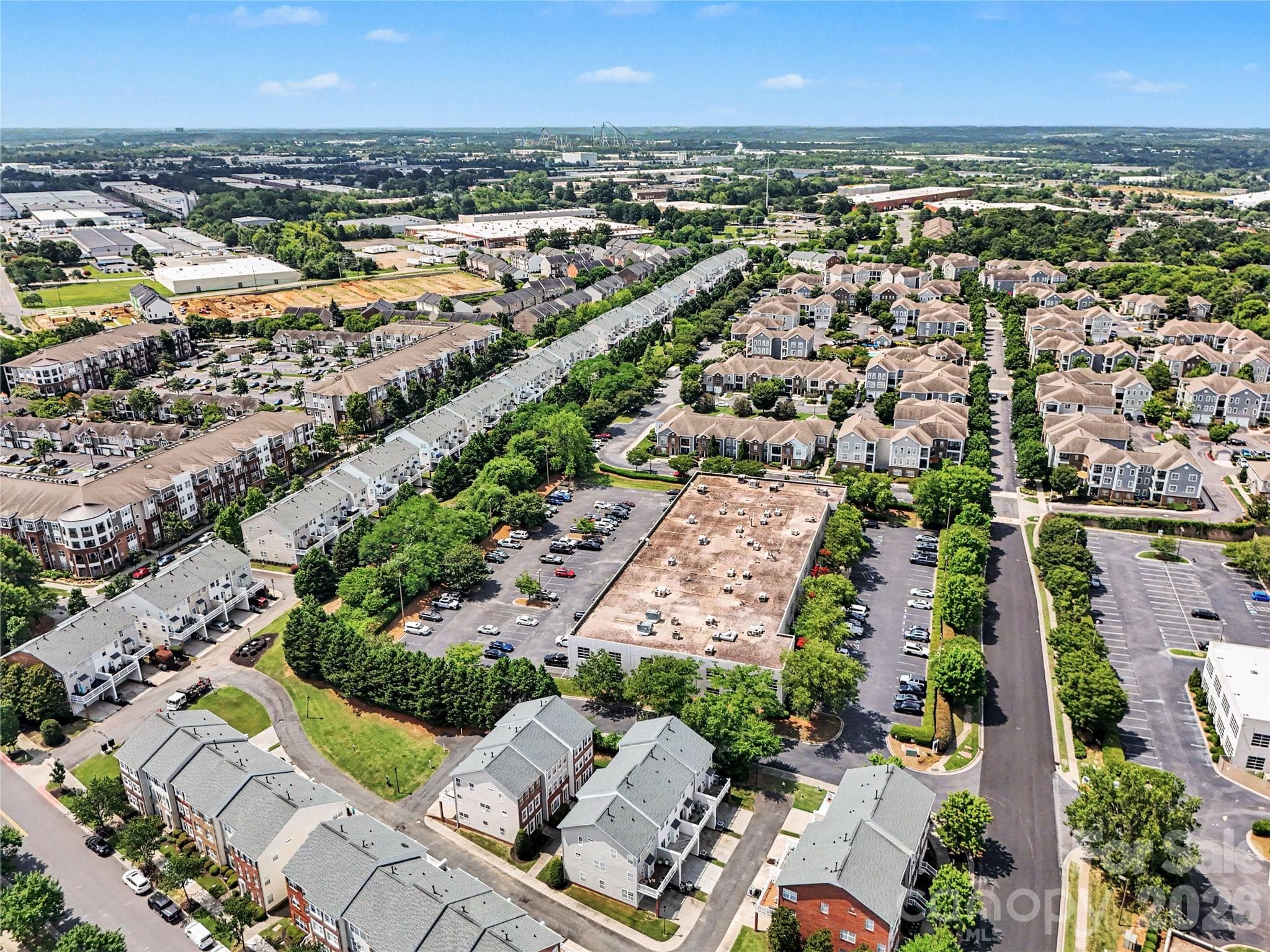 Neighbourhood Aerial View - Charlotte