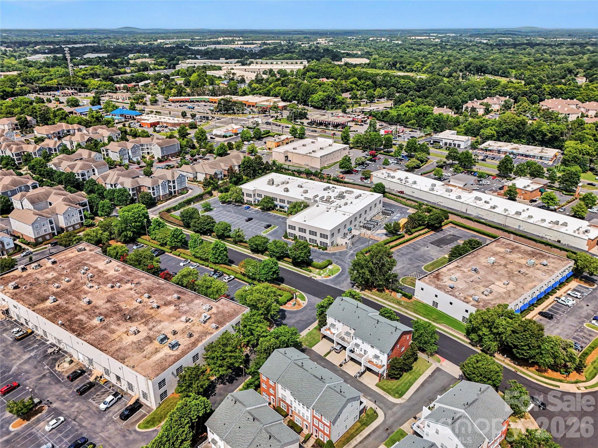 Neighbourhood Aerial View - Charlotte