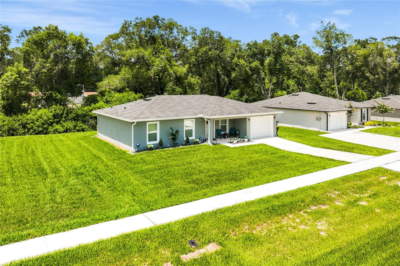 Aerial - 351 W ELM DR, ORANGE CITY
