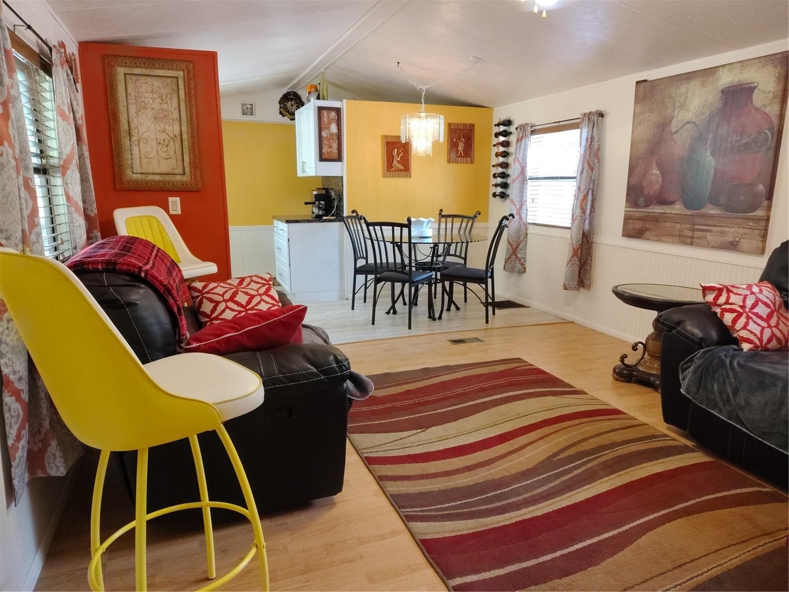 Open living area / kitchen - 12627 BLACKBERRY LN, LAKE WALES