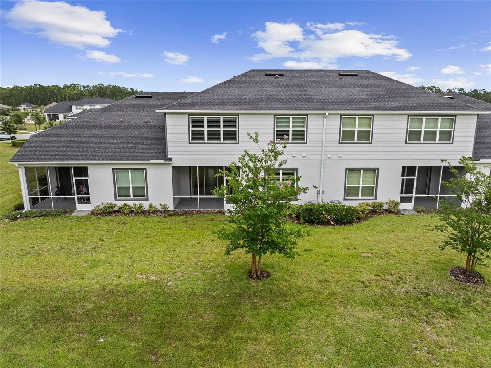 Back of home - 7 NEWHAVEN LN, ORMOND BEACH