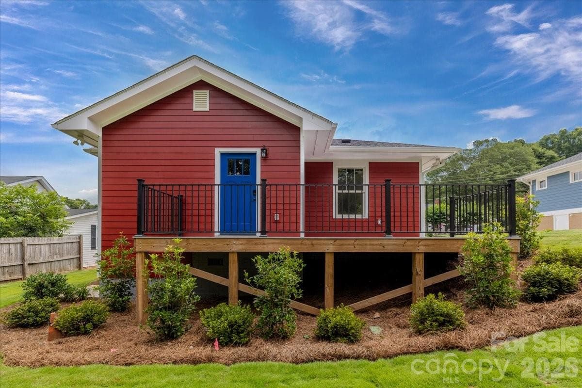 back of home - 404 Williamson Street, Fort Mill