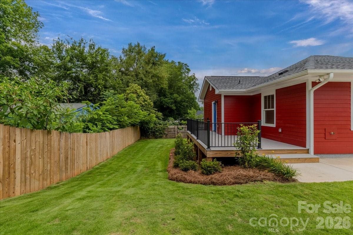 back of home - 404 Williamson Street, Fort Mill