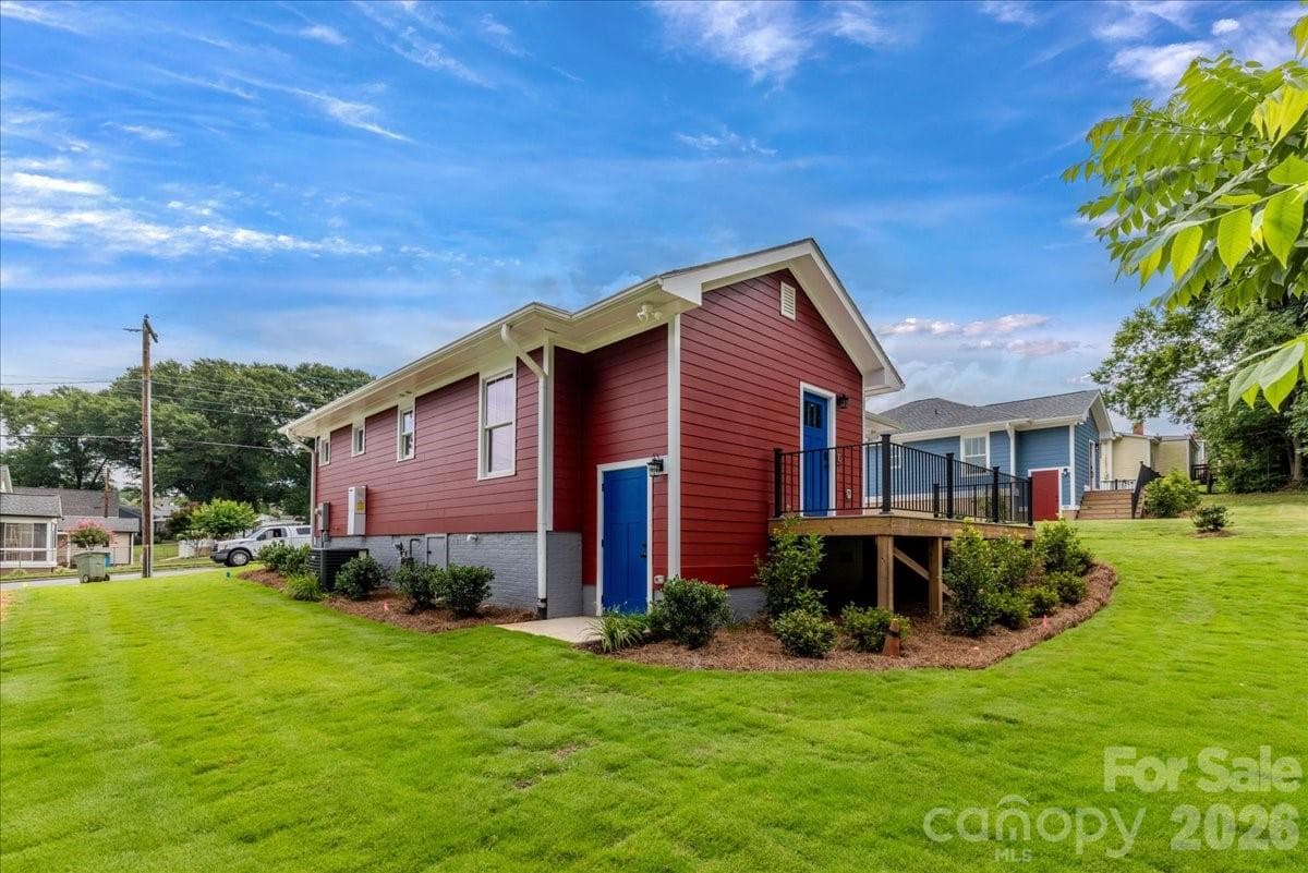 back of home - 404 Williamson Street, Fort Mill