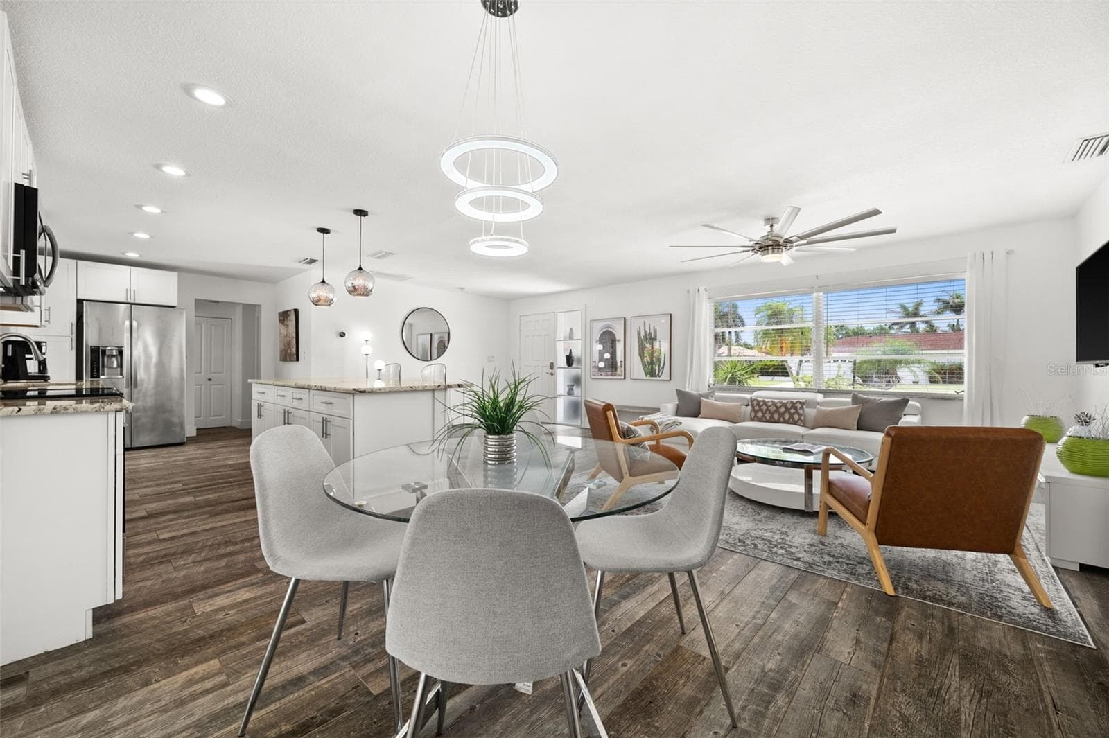 Dining room next to the kitchen - 5122 SW 3RD AVE, CAPE CORAL