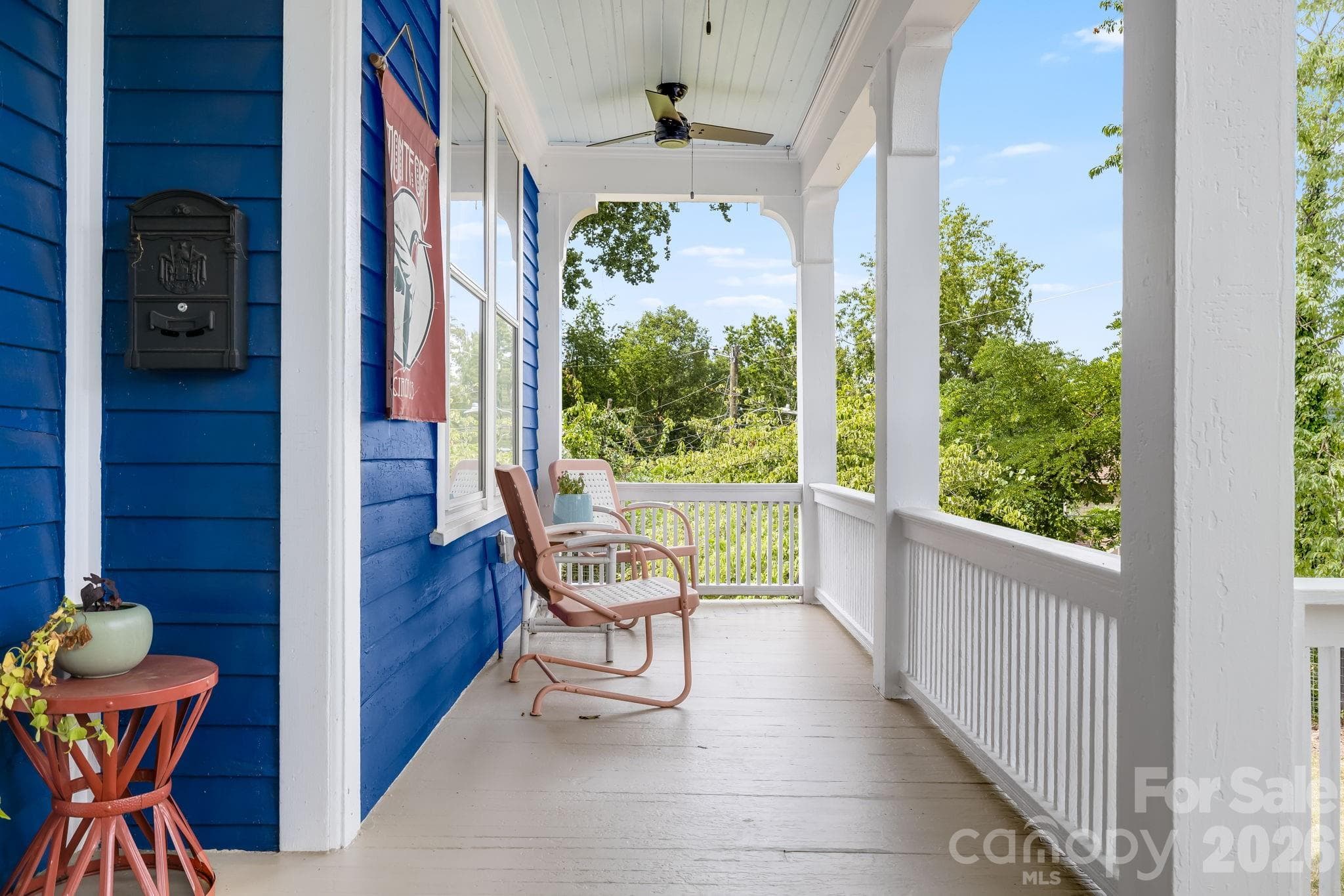 Front porch - 9 Houston Street, Asheville