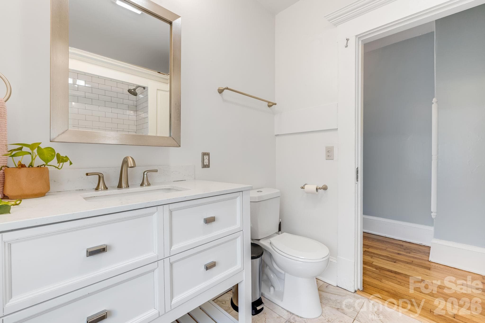Upper bathroom - 9 Houston Street, Asheville