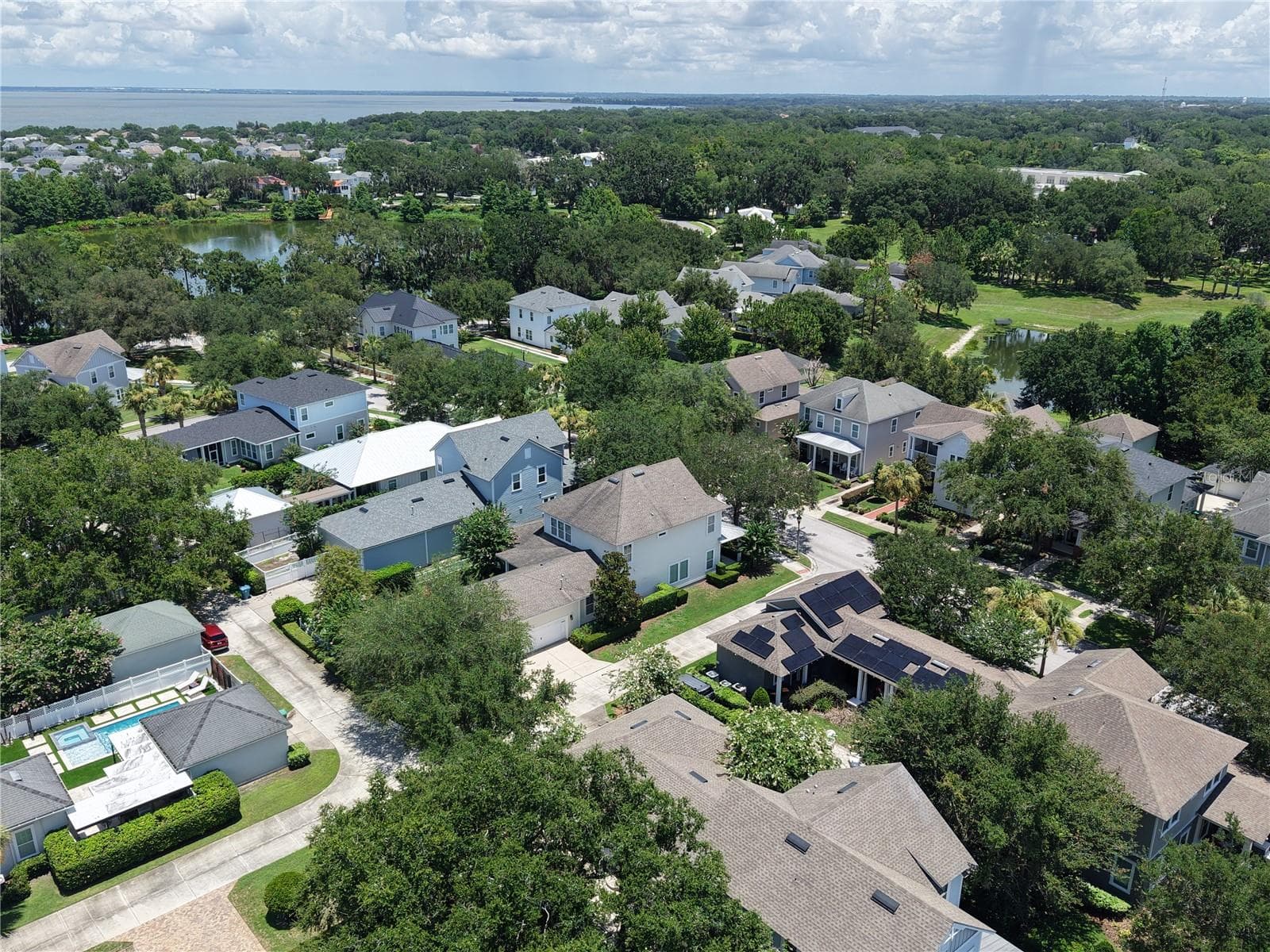 Aerial View - 844 OAKLAND PARK BLVD, WINTER GARDEN