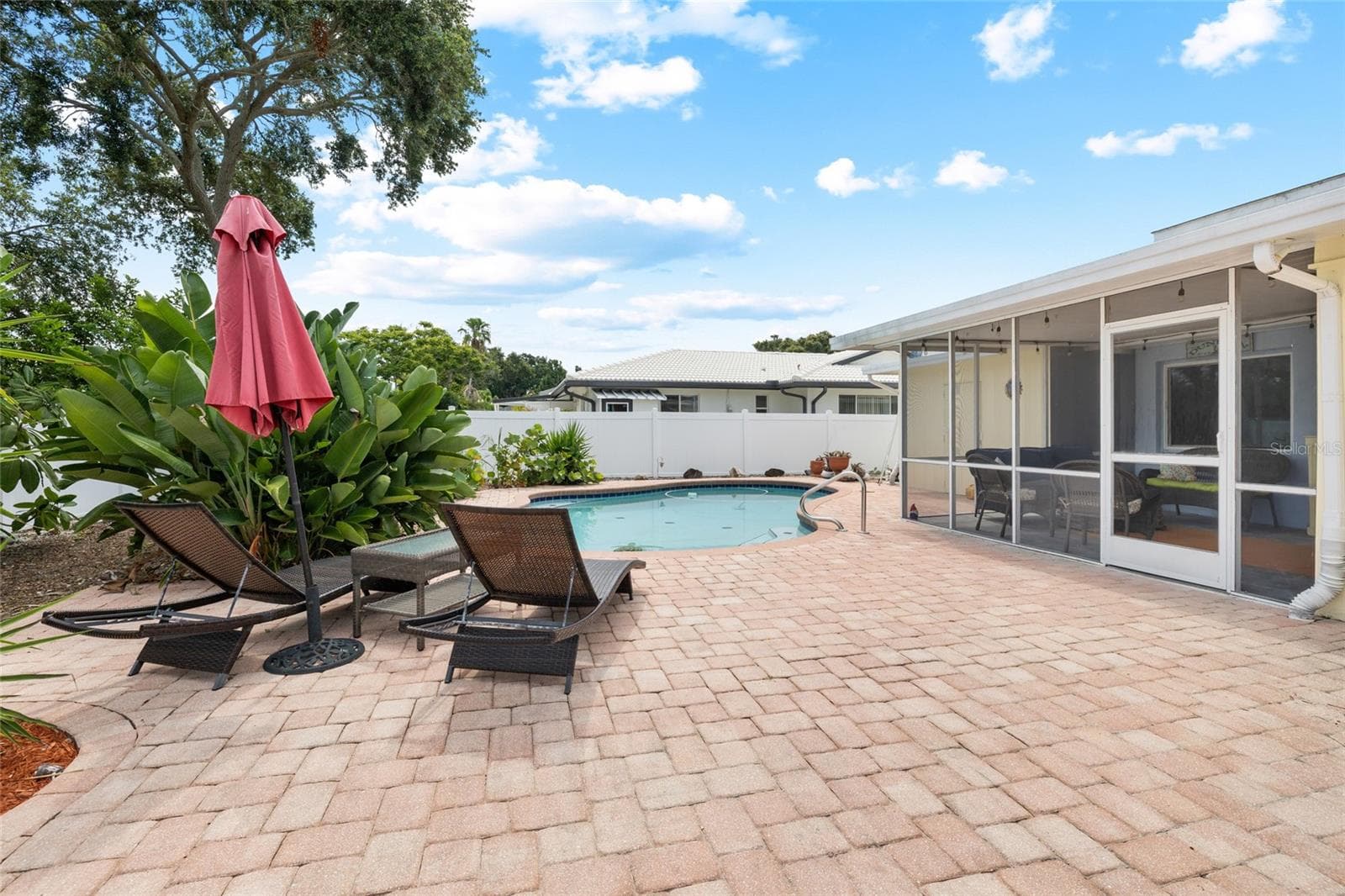 Oversized Pool deck - 1070 MCCARTY ST, DUNEDIN
