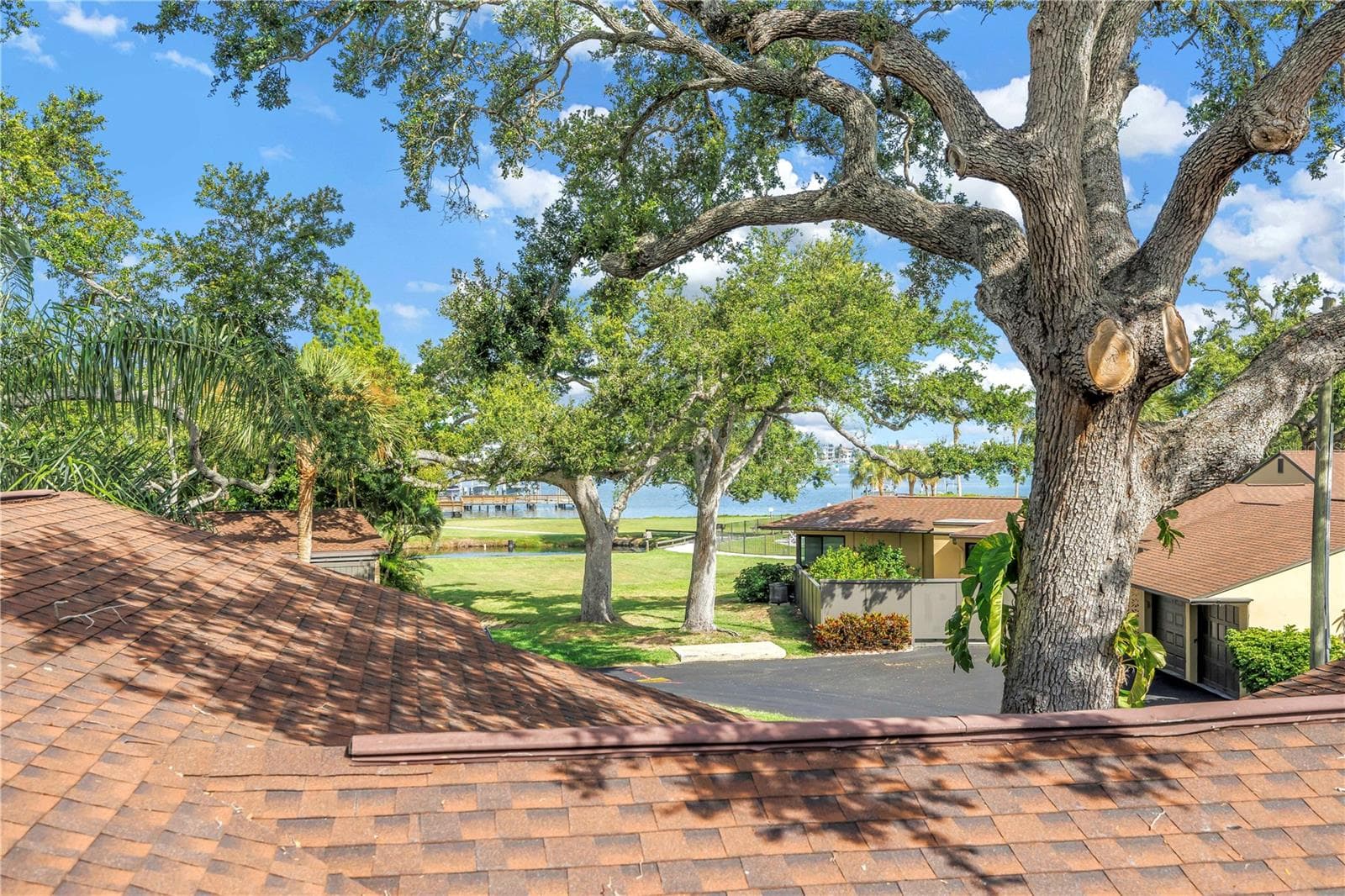 waterview from your private balcony - 13300 INDIAN ROCKS RD #103, LARGO