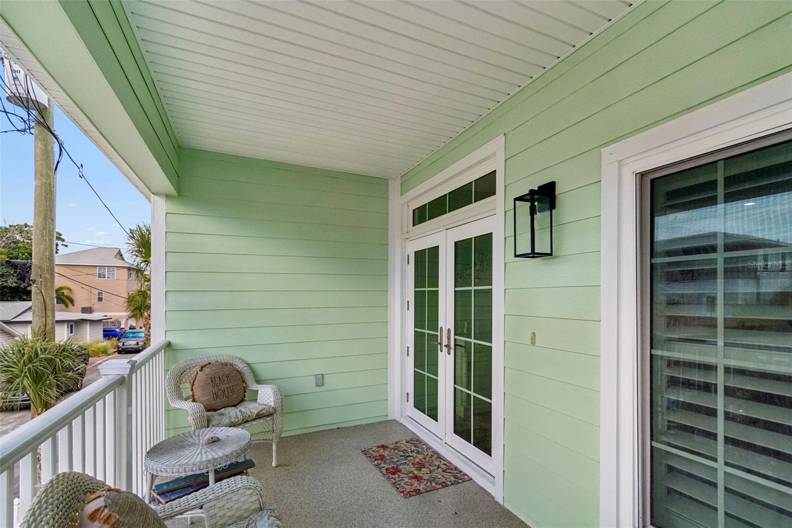 Front entry/ porch, French doors - 111 91ST AVE, TREASURE ISLAND