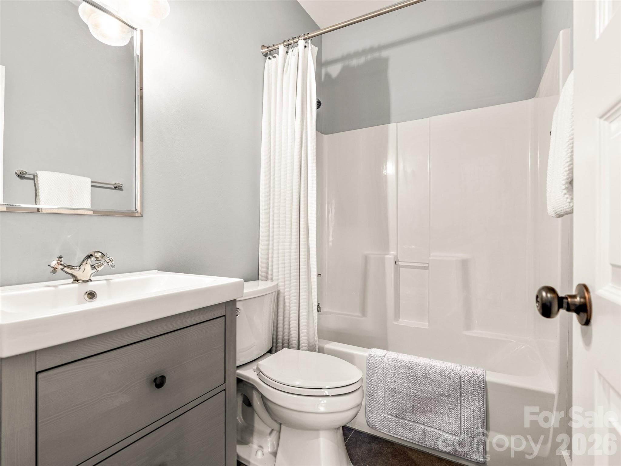2nd upstairs full bath. - 60 Mardell Circle, Asheville