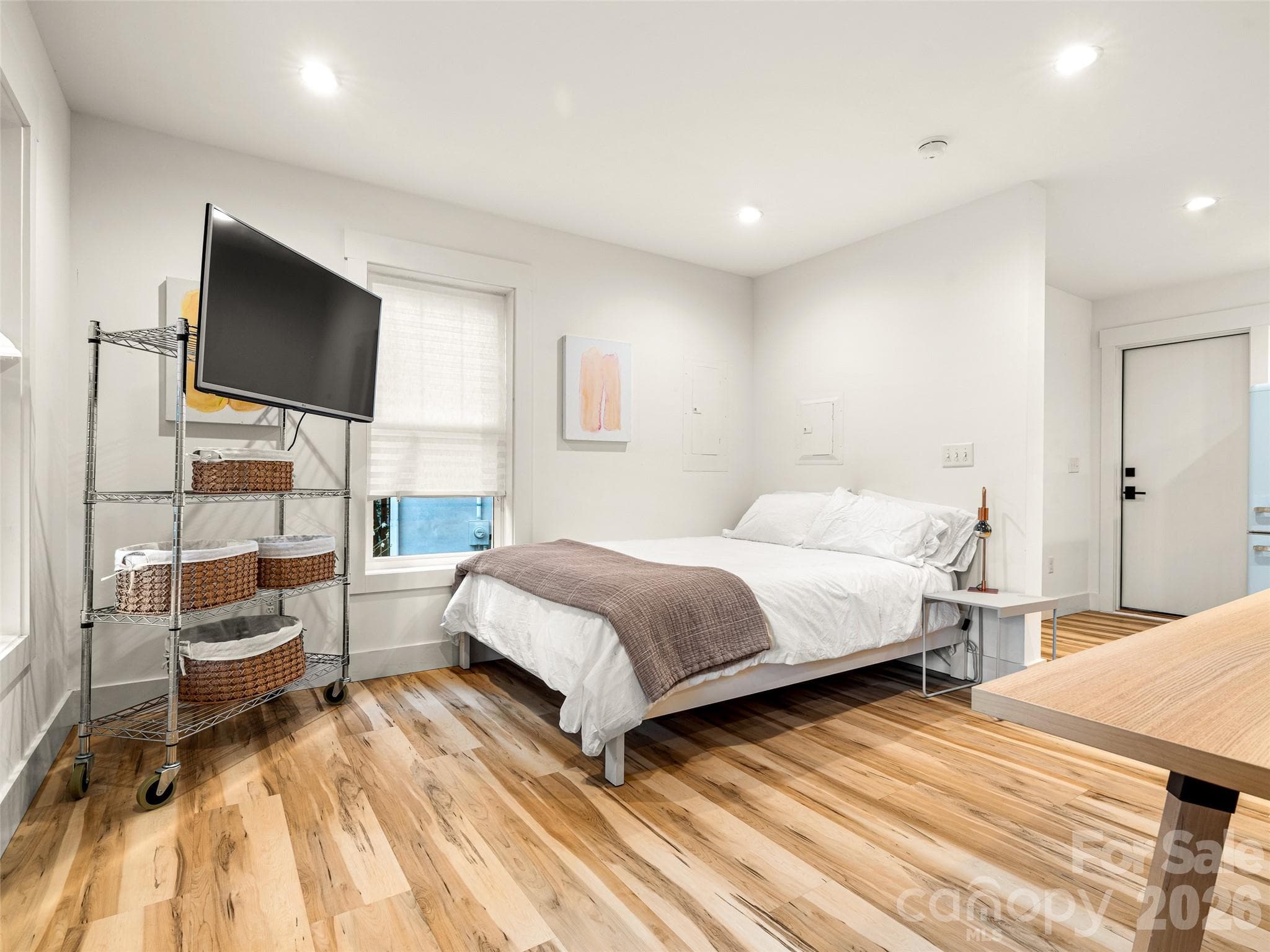Apartment sleeping area. - 60 Mardell Circle, Asheville
