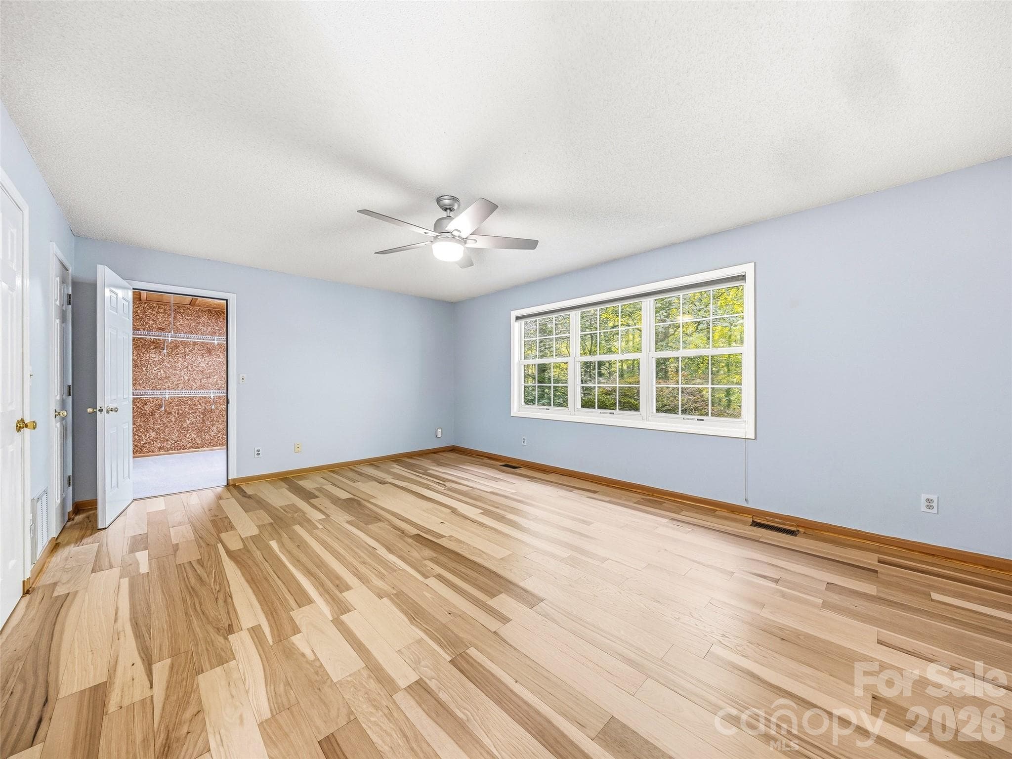 Primary Bedroom with cedar walk-in closet - 206 Camellia Way, Laurel Park