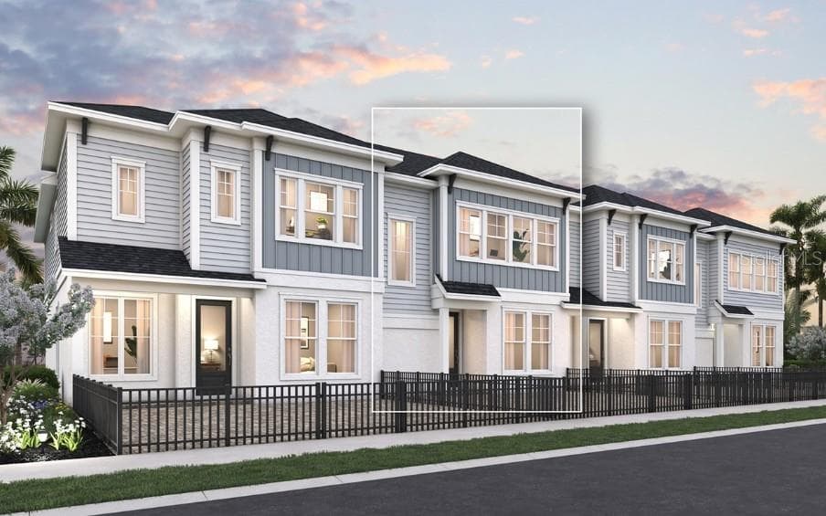 Front Exterior Rendering **Paint Colors May Vary - 3542 CASPIAN CHERVIL ST, WESLEY CHAPEL
