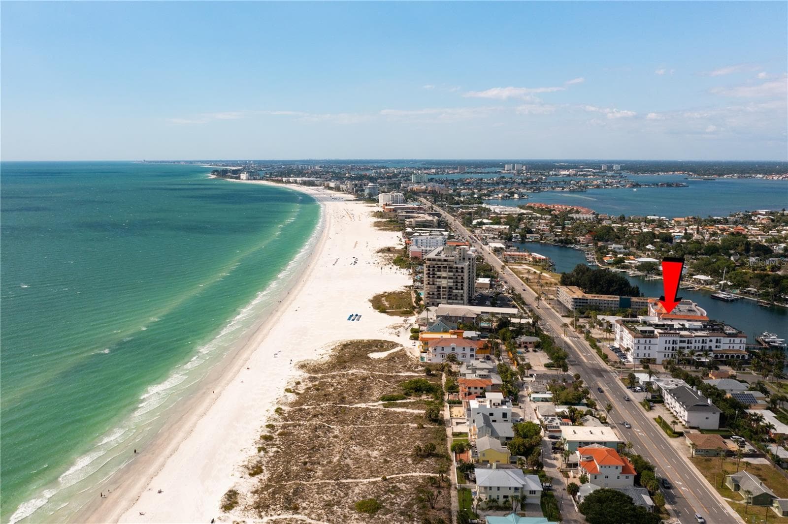 Sunrise on the Boca Ciega Bay & Sunset across the street On the Gulf of Mexico. Experience the best of both worlds with stunning water views from every angle. - 3805 GULF BLVD #203, ST PETE BEACH
