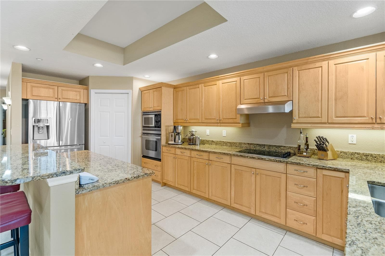 large kitchen w/ all updated applicances - 3805 GULF BLVD #203, ST PETE BEACH
