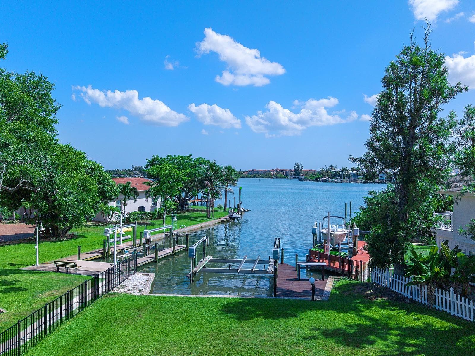 Water view from approx. 20 feet above rooftop - 396 BAYSHORE DR, VENICE